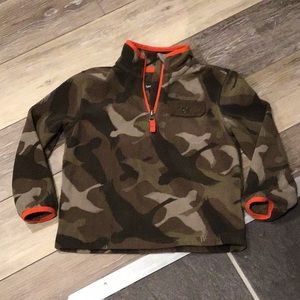 Eddie Bauer kids size 5 quarter zip fleece